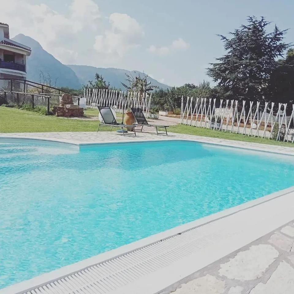 Villa Michelangelo Castellammare del Golfo Bagian luar foto